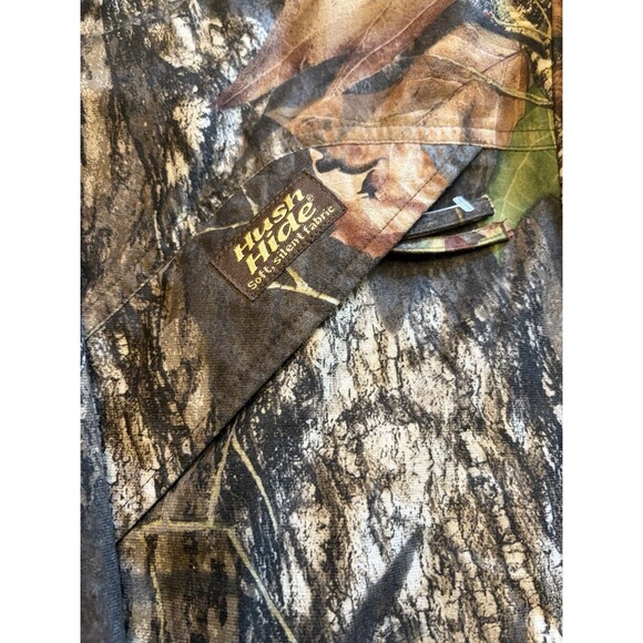 Gamehide Mossy Oak Break Up Jacket Men's XL Camo Hush Hide Full Zip NAHC - Picture 3 of 13